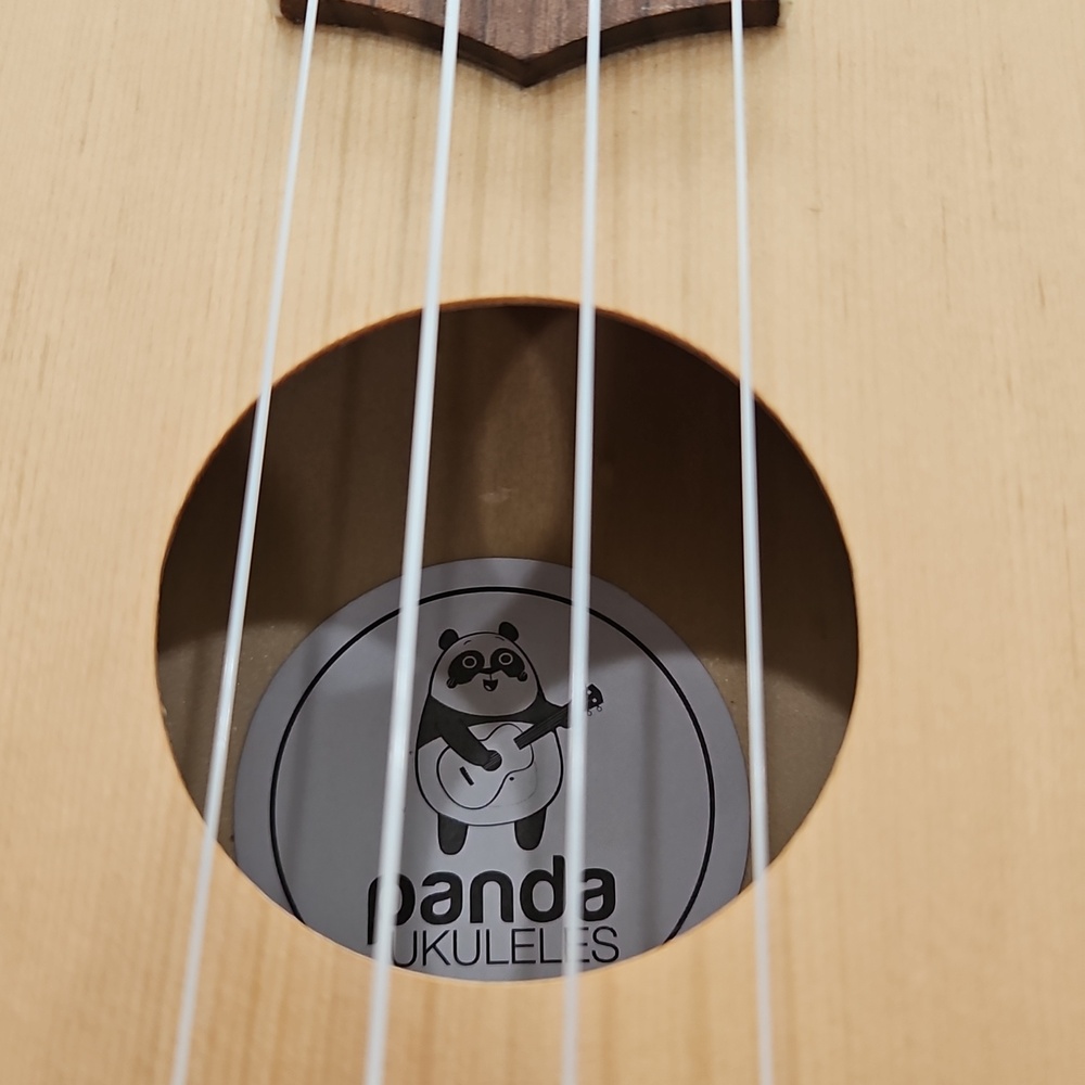 Natural Wood Ukulele with Light Brown Neck - Picture 5 of 14